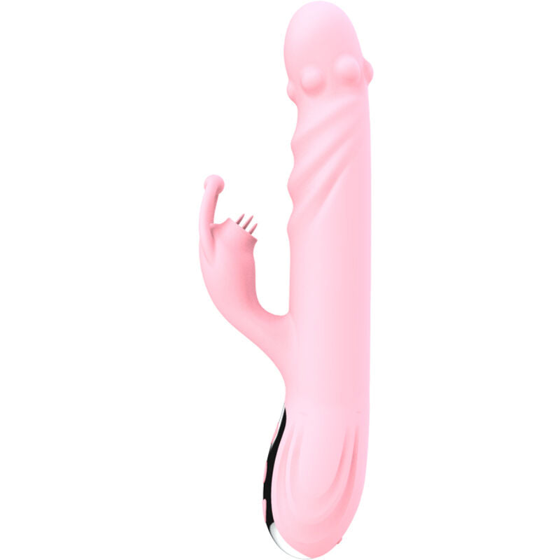 ARMONY - FULL TONGUE VIBRATOR WITH PINK HEAT EFFECT STIMULATING TONGUE