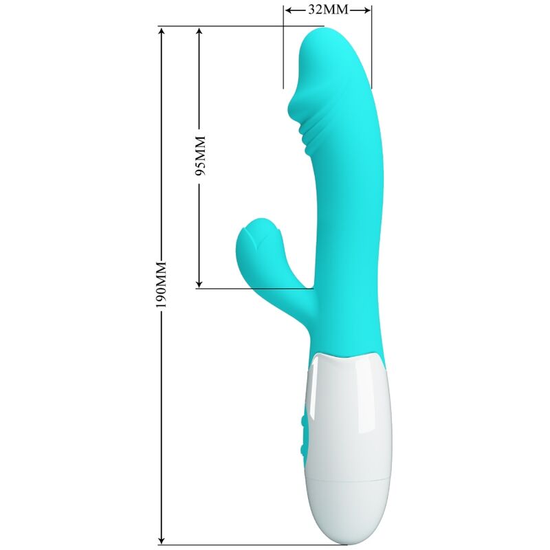JOLI AMOUR - VIBRATEUR SNAPPY G-SPOT VERT D'EAU