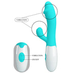 JOLI AMOUR - VIBRATEUR SNAPPY G-SPOT VERT D'EAU
