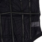 SUBBLIME - BLACK CHAIN ​​STRAPS BODYSUIT S/M