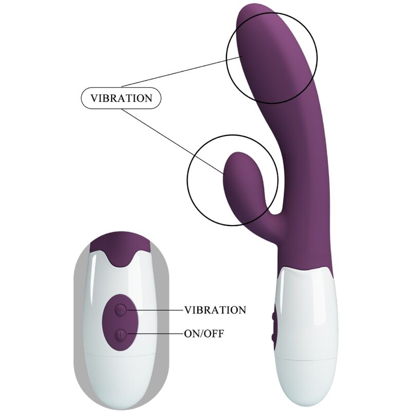 JOLI AMOUR - ALVIS LAPIN VIOLET ET VIBRATEUR POINT G