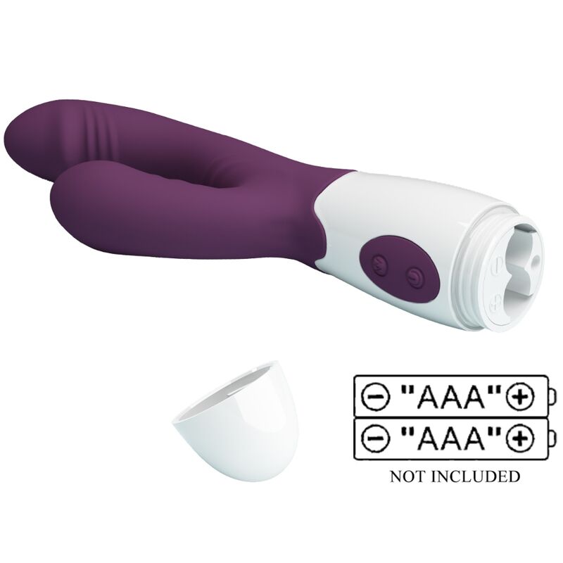 JOLI AMOUR - VIBRATEUR ET STIMULATEUR DE POINT G ANDRE RABBIT VIOLET