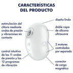 SATISFYER - VIBRATEUR FANTÔME CUTIE BLANC