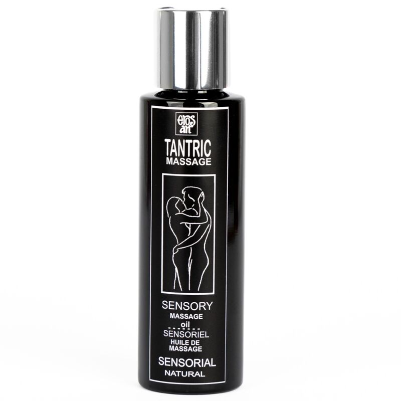EROS-ART - HUILE DE MASSAGE TANTRIQUE APHRODISIAQUE NATURELLE ET NEUTRE 100 ML