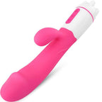 ARMONY - VIBRATEUR HAPPY ET STIMULATEUR FUCHSIA RECHARGEABLE