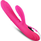 ARMONY - VIBRATEUR ET STIMULATEUR FLEXIBLE À EFFET CHAUD, FUCHSIA