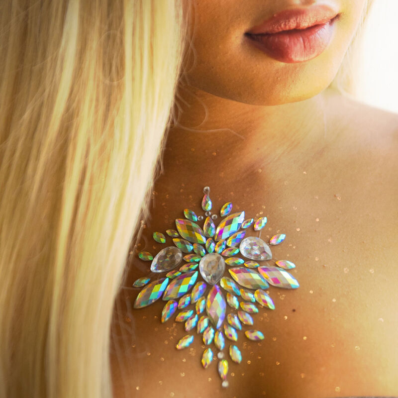 LEG AVENUE - BIJOU CORPOREL ADHÉSIF CÉLESTE