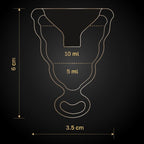 G-VIBE - GCUP COPPA MESTRUALE NERA