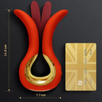 G-VIBE - VIBRATEUR MAXI GVIBE AVEC DEUX EMBOUTS CORAIL FLEXIBLES