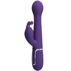 JOLI AMOUR - DEJON VIBRATEUR LAPIN MULTIFONCTIONNEL 3 EN 1 VIOLET