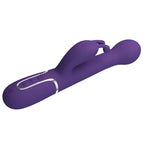 JOLI AMOUR - DEJON VIBRATEUR LAPIN MULTIFONCTIONNEL 3 EN 1 VIOLET