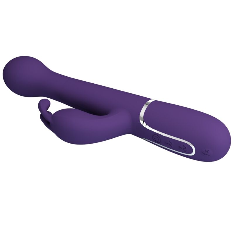 JOLI AMOUR - DEJON VIBRATEUR LAPIN MULTIFONCTIONNEL 3 EN 1 VIOLET