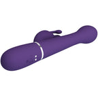 JOLI AMOUR - DEJON VIBRATEUR LAPIN MULTIFONCTIONNEL 3 EN 1 VIOLET