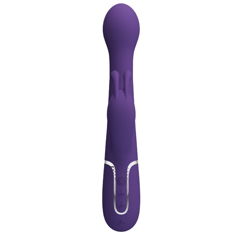JOLI AMOUR - DEJON VIBRATEUR LAPIN MULTIFONCTIONNEL 3 EN 1 VIOLET