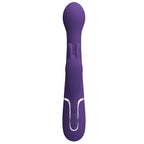 JOLI AMOUR - DEJON VIBRATEUR LAPIN MULTIFONCTIONNEL 3 EN 1 VIOLET