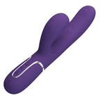 PRETTY LOVE - PERLITA VIBRATEUR POINT G MULTIFONCTIONNEL 3 EN 1 VIOLET