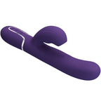 PRETTY LOVE - PERLITA VIBRATEUR POINT G MULTIFONCTIONNEL 3 EN 1 VIOLET