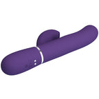PRETTY LOVE - PERLITA VIBRATEUR POINT G MULTIFONCTIONNEL 3 EN 1 VIOLET