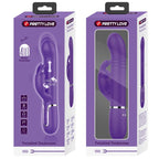 PRETTY LOVE - VIBRATEUR LAPIN AU CHARBON VIOLET 4 EN 1
