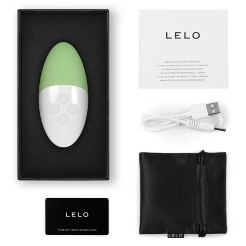 LELO - SIRI 3 MASSEUR CLITORIAL CRÈME À LA PISTACHE