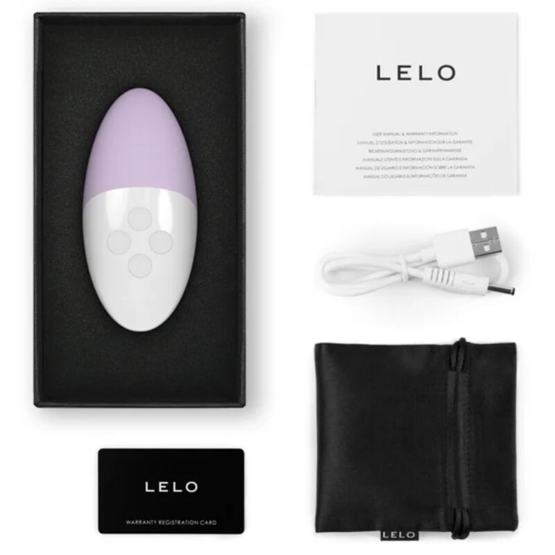 LELO - SIRI 3 MASSEUR CLITORIAL CALM LAVANDE