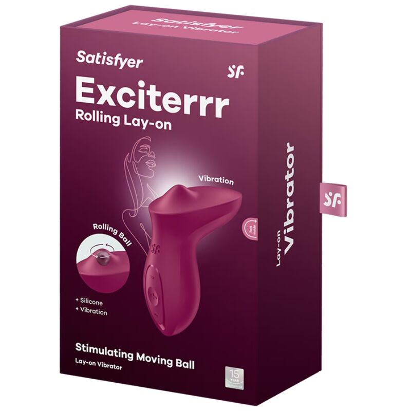 SATISFYER - VIBRATEUR CLITORIAL DE TABLE FUCHSIA EXCITANT