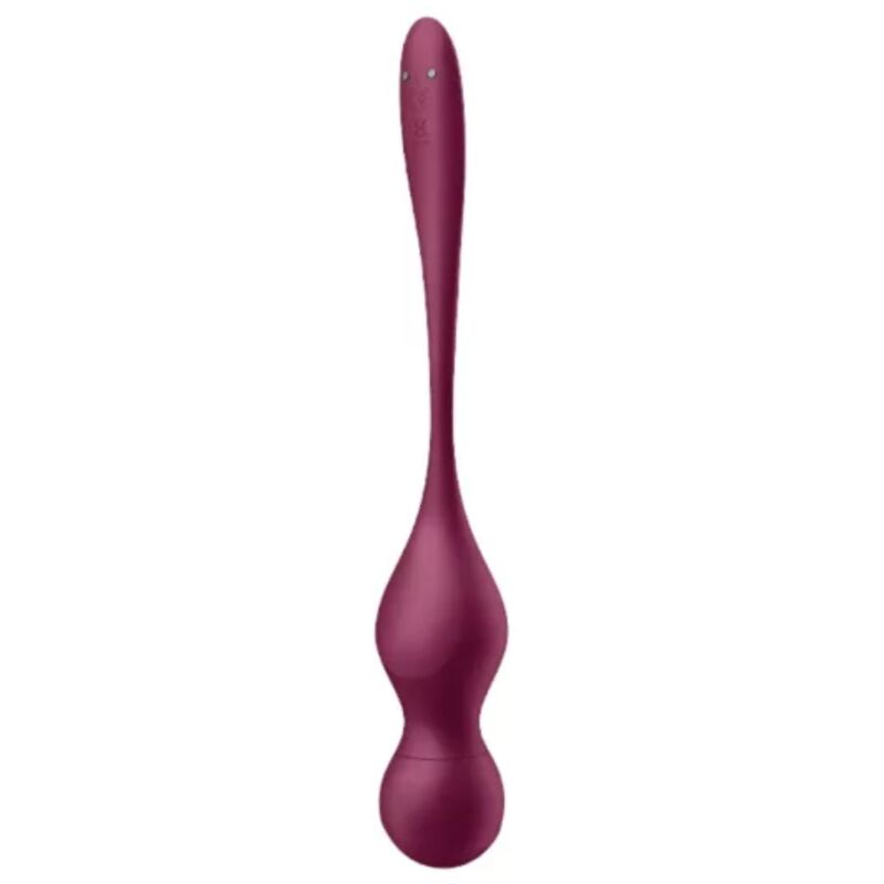SATISFYER - BOULES VIBRANTES VARIÉES APPLICATION GRATUITE VIN ROUGE
