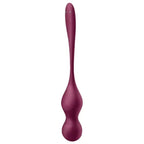 SATISFYER - BOULES VIBRANTES VARIÉES APPLICATION GRATUITE VIN ROUGE