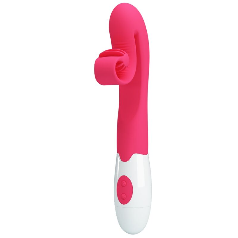 ROMANCE - VIBRATEUR ET STIMULATEUR ROSE À 30 VITESSES