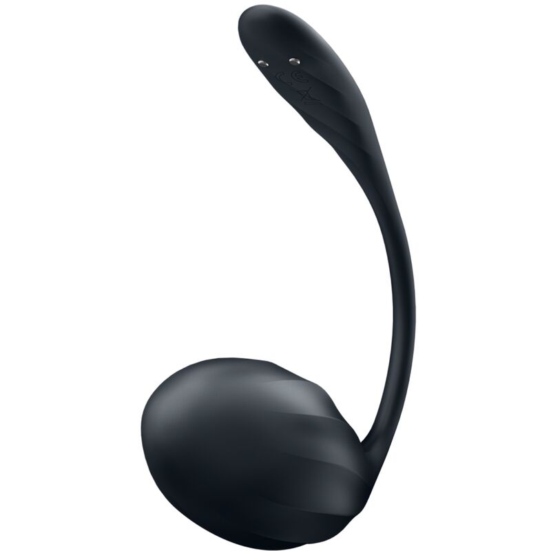 SATISFYER - RIBBED PETAL G-SPOT STIMULATOR BLACK REMOTE CONTROL FREE APP