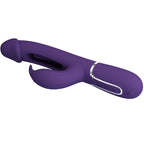 PRETTY LOVE - KAMPAS RABBIT VIBRATEUR MULTIFONCTIONNEL 3 EN 1 AVEC LANGUE VIOLETTE
