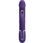 PRETTY LOVE - KAMPAS RABBIT VIBRATEUR MULTIFONCTIONNEL 3 EN 1 AVEC LANGUE VIOLETTE