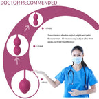 ARMONY - ANABIOSIS 3-LEVEL VAGINAL DUMBBELLS, BORDEAUX