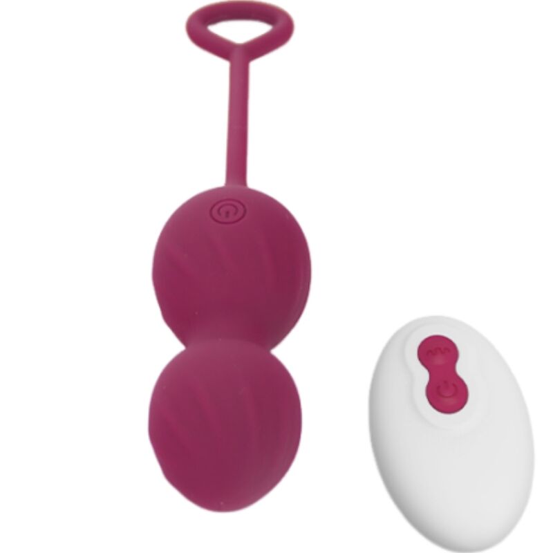 ARMONY - BLOSSOMS VIBRANT VAGINAL HALTÈRE AVEC TÉLÉCOMMANDE 10 VIBRATIONS ROUGE FONCÉ