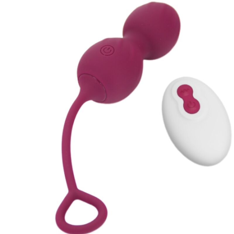 ARMONY - BLOSSOMS VIBRANT VAGINAL HALTÈRE AVEC TÉLÉCOMMANDE 10 VIBRATIONS ROUGE FONCÉ