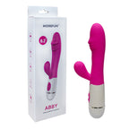 ARMONY - ABBY VIBRATEUR ET STIMULATEUR 16 VITESSES ROSE