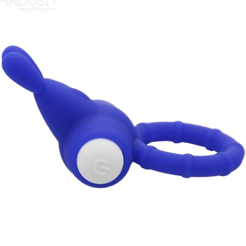 ARMONY - ANNEAU VIBRANT EN SILICONE BLEU MS BUNNY