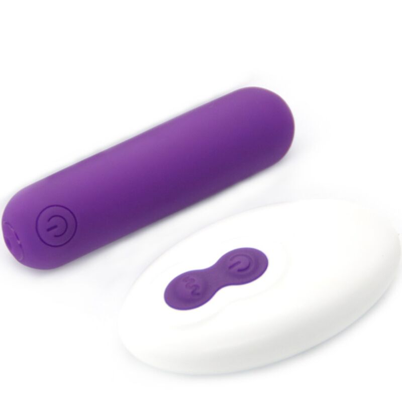 ARMONY - SPLASH JOLINE VIBRATEUR EN SILICONE AVEC TÉLÉCOMMANDE, 10 VIBRATIONS, 6,5 x 1,5 cm, VIOLET