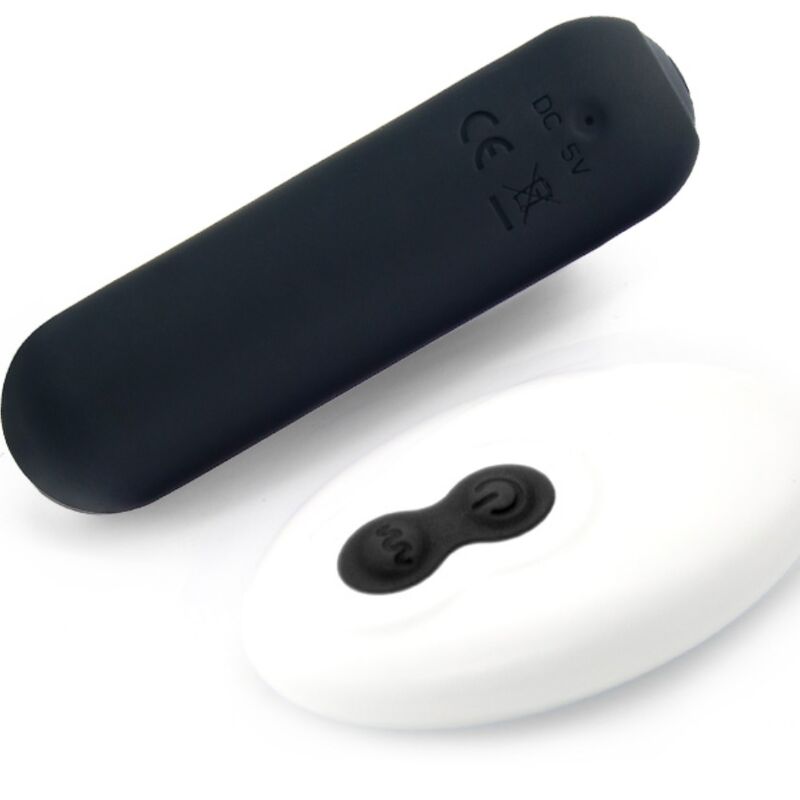 ARMONY - SPLASH JOIE VIBRATEUR EN SILICONE AVEC TÉLÉCOMMANDE, 10 MODES DE VIBRATION, 75 X 19 CM, NOIR