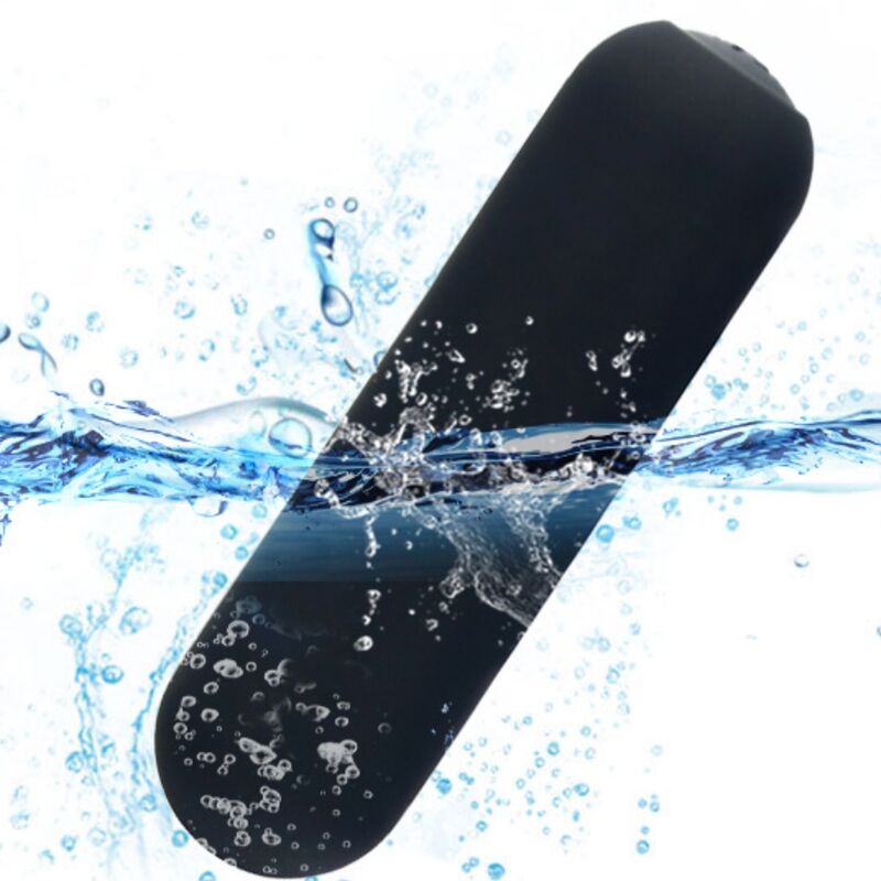 ARMONY - SPLASH JOIE VIBRATEUR EN SILICONE AVEC TÉLÉCOMMANDE, 10 MODES DE VIBRATION, 75 X 19 CM, NOIR