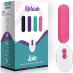ARMONY - SPLASH JOIE VIBRATEUR EN SILICONE À TÉLÉCOMMANDE, 10 MODES DE VIBRATION, 75 X 19 CM, ROSE