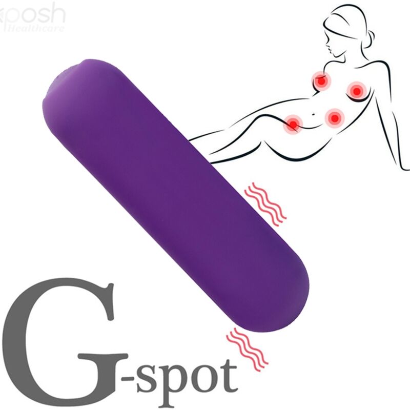 ARMONY - SPLASH JOIE VIBRATEUR EN SILICONE À TÉLÉCOMMANDE, 10 MODES DE VIBRATION, 75 X 19 CM, VIOLET