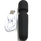 ARMONY - VOTRE MASSEUR ET VIBRATEUR MAGIQUE RECHARGEABLE 10 VIBRATIONS BAGUETTE ANTI-POINTS NOIRS