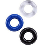 HARMONY - TITAN LOVE DONUT RING MULTIPLE COLORS