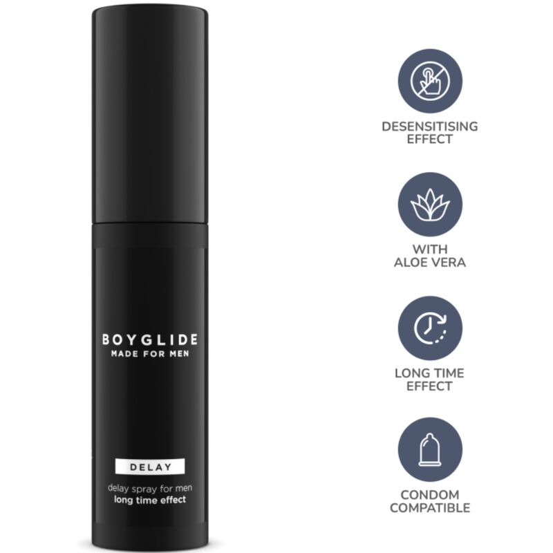 INTIMATELINE - BOYGLIDE Spray retardant à effet retardant 20 ml
