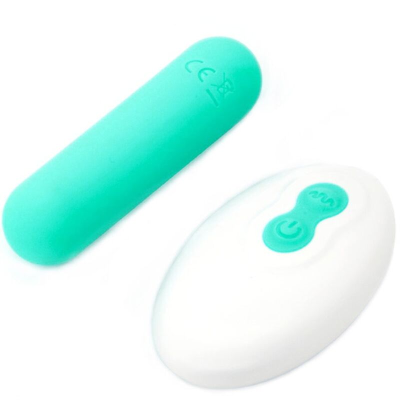 ARMONY - SPLASH JOLINE SILICONE BULLET VIBRATOR REMOTE CONTROL 10 VIBRATIONS 65 X 15 CM GREEN