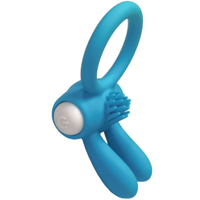 ARMONY - MR BUNNY ANNEAU VIBRANT EN SILICONE NOIR