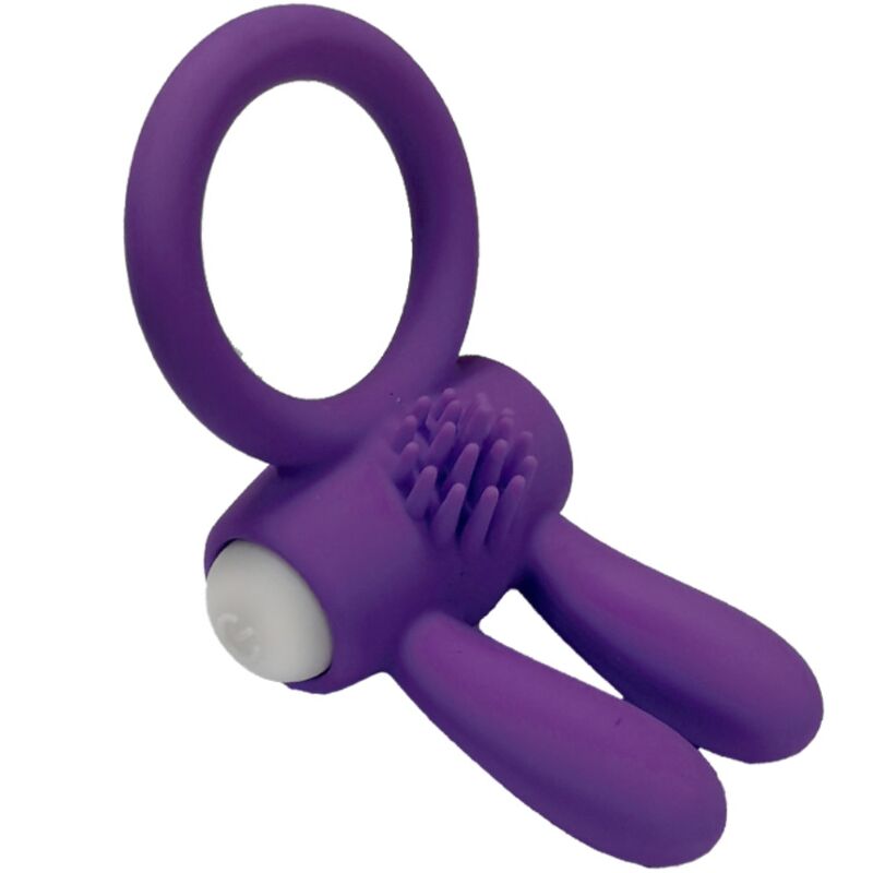 ARMONY - MR BUNNY ANNEAU VIBRANT EN SILICONE VIOLETTE