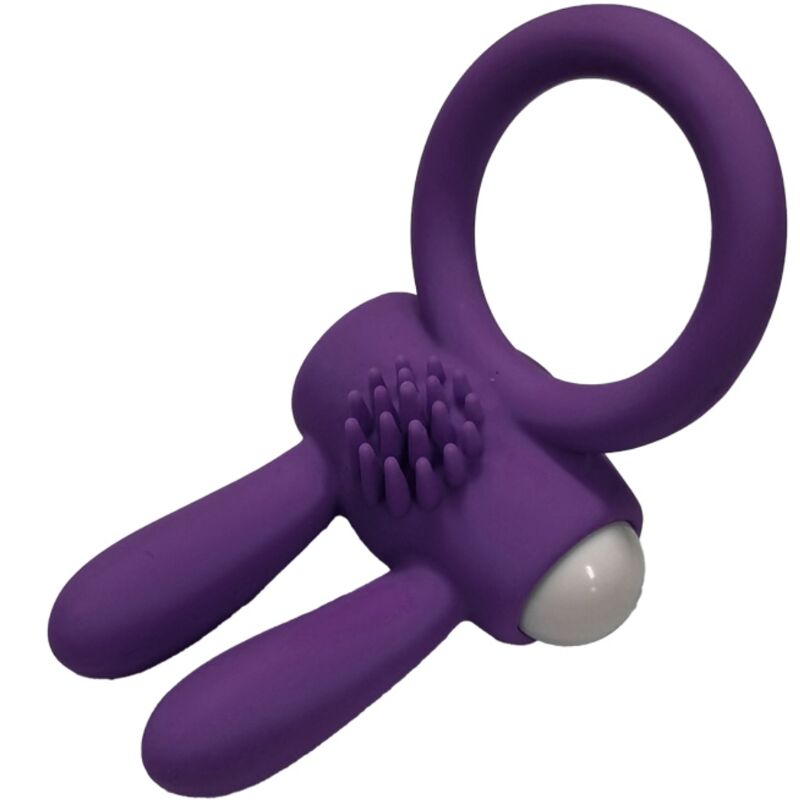 ARMONY - MR BUNNY ANNEAU VIBRANT EN SILICONE VIOLETTE