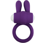 ARMONY - MR BUNNY ANNEAU VIBRANT EN SILICONE VIOLETTE